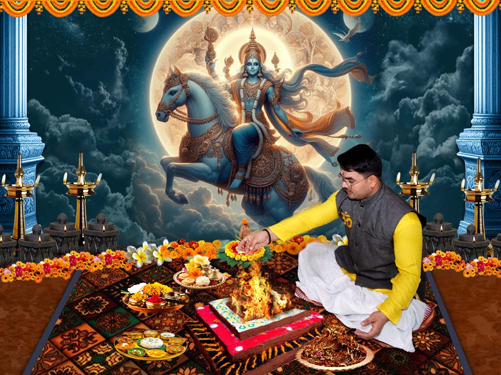 Monthly Chandra Grah Shanti Puja and Homa 3 Months